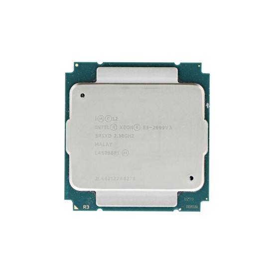 CPU INTEL XEON 18C E5-2699V3 2.3GHz/45MB/9.6G/145W LGA2011-3 (Refurbished)