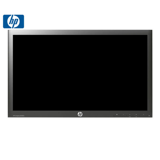 MONITOR 22" LED HP LE2202X BL WIDE NO BASE GA (Refurbished)