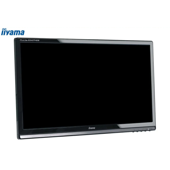 MONITOR 24" TFT IIYAMA E2407HDSD BL WIDE MU NO BASE GA- (Refurbished)