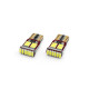 T10 W5W 12V 2,2W LED CAN-BUS 18xSMD4014 ΛΕΥΚΟ 5600K 12x23mm 2ΤΕΜ.