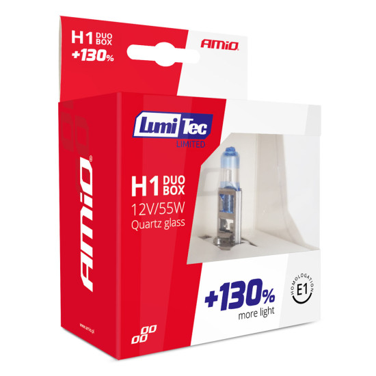 H1 12V 55W P14,5s LUMITEC LIMITED +130%  UP TO 40m ΑΜΙΟ- 2 ΤΕΜ.