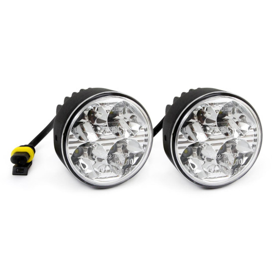 ΦΩΤΑ ΗΜΕΡΑΣ DRL 12/24V 11,16W 8xSMD LED 800lm DRL 510HP ΣΤΡΟΓΓΥΛΟΙ 70mm 2ΤΕΜ