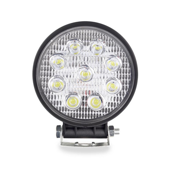 ΠΡΟΒΟΛΕΑΣ ΕΡΓΑΣΙΑΣ WORKING LAMP FLOOD 9LED 3030 9-36V 2160lm 6000K Φ 110mm AWL06 AMIO – 1 ΤΕΜ.