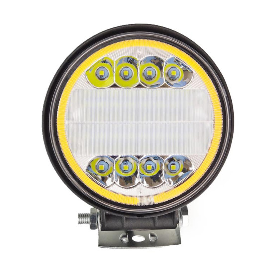 ΠΡΟΒΟΛΕΑΣ ΕΡΓΑΣΙΑΣ WORKING LAMP 42LED 3030 9-36V 3360lm 6000K Φ 110mm AWL14 AMIO – 1 τεμ.