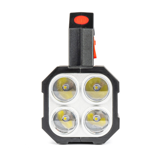 ΦΑΚΟΣ ΧΕΙΡΟΣ 4LED+1COB 1.200mAh 300lm microUSB ΕΠΑΝΑΦΟΡΤΙΖΟΜΕΝΟΣ ΑMiO - 1 TEM.