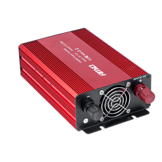 INVERTER 12>230V 1000W>2000W 3x230V socket PI05 ΑMiO - 1 TEM.