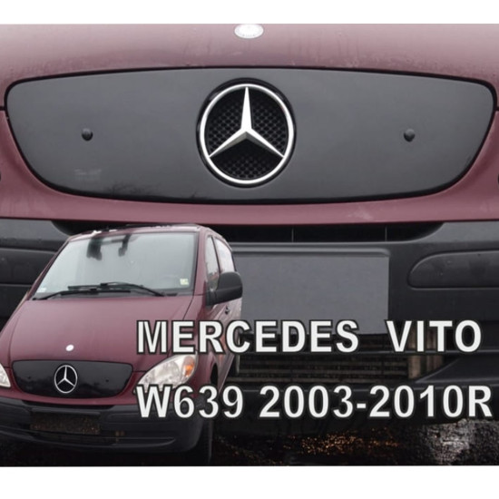 ΚΑΛΥΜΜΑ ΨΥΓΕΙΟΥ ΧΕΙΜΩΝΑ ΓΙΑ MERCEDES VITO / VIANO W639 2003-2010 ΑΠΟ ΕΥΚΑΜΠΤΟ ΦΙΜΕ ΠΛΑΣΤΙΚΟ HEKO - 1 ΤΕΜ.