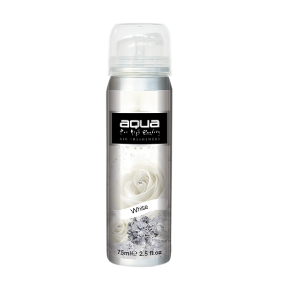 ΑΡΩΜΑΤΙΚΟ ΑΥΤΟΚΙΝΗΤΟΥ ΣΕ ΣΠΡΕΙ (SPRAY)  ΜΕ ΑΡΩΜΑ WHITE MUSK FLOWERS SERIES 75ml AQUA - 1 TEM.