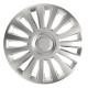 ΤΑΣΙ 14" HUBCAP LUXURY ΑΣΗΜΙ ΜΕ ΔΙΑΜΕΤΡΟ ΓΙΑ ΣΗΜΑ 6,5cm ΣΕΤ ΣΕ ΚΟΥΤΙ- 4 ΤΕΜ.