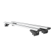 ΜΠΑΡΕΣ ΟΡΟΦΗΣ ΑΛΟΥΜΙΝΙΟΥ BLADE L SILVER 127cm ΜΕ ΑΚΡΑ GAMMA FLAT ΓΙΑ FLUSH / STANDARD RAILS MENABO - 2 ΤΕΜ.