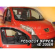 ΑΝΕΜΟΘΡΑΥΣΤΕΣ ΓΙΑ FIAT FIORINO / QUBO 4D/5D 2008-2020 / PEUGEOT BIPPER / CITROEN NEMO ΖΕΥΓΑΡΙ VAN ΑΠΟ ΕΥΚΑΜΠΤΟ ΦΙΜΕ ΠΛΑΣΤΙΚΟ HEKO - 2 ΤΕΜ.