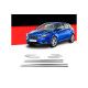 TRIM ΠΑΡΑΘΥΡΩΝ ΑΝΟΞ.ΑΤΣΑΛΙ ΧΡΩΜΙΟ S-DIZAYN ΓΙΑ FORD FOCUS 5D HB 2011+ - 8ΤΕΜ