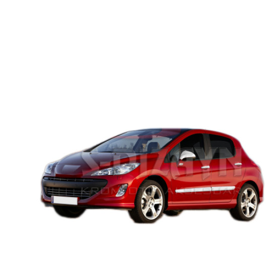 PEUGEOT 308 HB 5D/SW 2007-2013 ΔΙΑΚΟΣΜΗΤΙΚΗ ΦΑΣΑ ΠΟΡΤΑΣ ΧΡΩΜΙΟ 4ΤΕΜ.