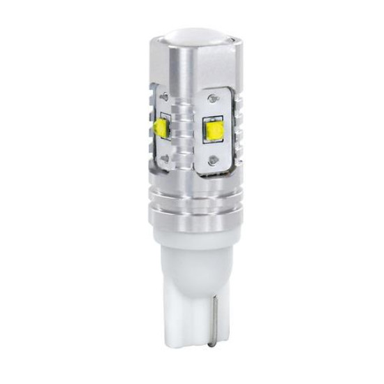 T10 W5W 10-30V W2,1x9,5d 380lm (ΚΑΡΦΩΤΟ) ΛΕΥΚΟ ΔΙΑΘΛΑΣΗΣ MEGA-LED 45 CREE-LED BLISTER 2ΤΕΜ.