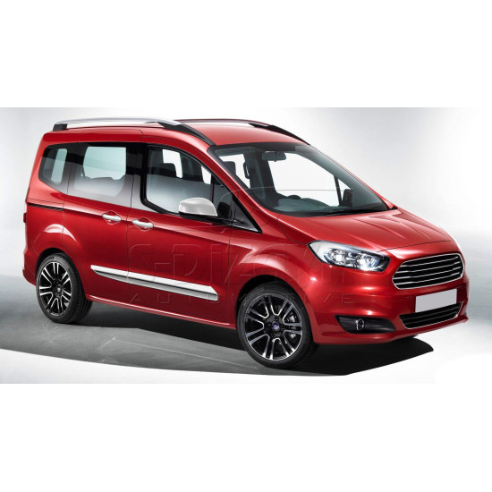 ΚΑΠΑΚΙΑ ΚΑΘΡΕΠΤΗ ΧΡΩΜΙΟΥ ΜΕΤΑΛΛΙΚΑ ΓΙΑ FORD COURIER 2014+