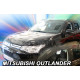 ΑΝΕΜΟΘΡΑΥΣΤΕΣ ΓΙΑ MITSUBISHI OUTLANDER 5D 2012+  ΣΕΤ ΑΥΤΟΚΙΝΗΤΟΥ ΑΠΟ ΕΥΚΑΜΠΤΟ ΦΙΜΕ ΠΛΑΣΤΙΚΟ HEKO - 4 ΤΕΜ.