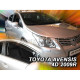 ΑΝΕΜΟΘΡΑΥΣΤΕΣ ΓΙΑ TOYOTA AVENSIS 4D/5D 2009+ ΖΕΥΓΑΡΙ ΑΠΟ ΕΥΚΑΜΠΤΟ ΦΙΜΕ ΠΛΑΣΤΙΚΟ HEKO - 2 ΤΕΜ.