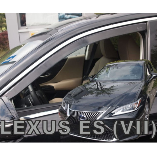 ΑΝΕΜΟΘΡΑΥΣΤΕΣ ΓΙΑ LEXUS ES 4D 2019+ ΖΕΥΓΑΡΙ ΑΠΟ ΕΥΚΑΜΠΤΟ ΦΙΜΕ ΠΛΑΣΤΙΚΟ HEKO - 2 ΤΕΜ.