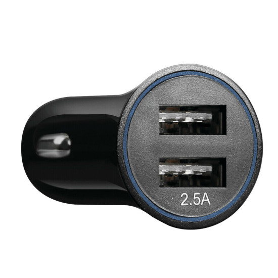 ΑΝΤΑΠΤΟΡΑΣ ΑΝΑΠΤΗΡΑ ΜΕ 2 USB 12/24V 2500 mA LED PLUG-IN 2 (Φ 25mm / ΜΗΚΟΣ 51mm)