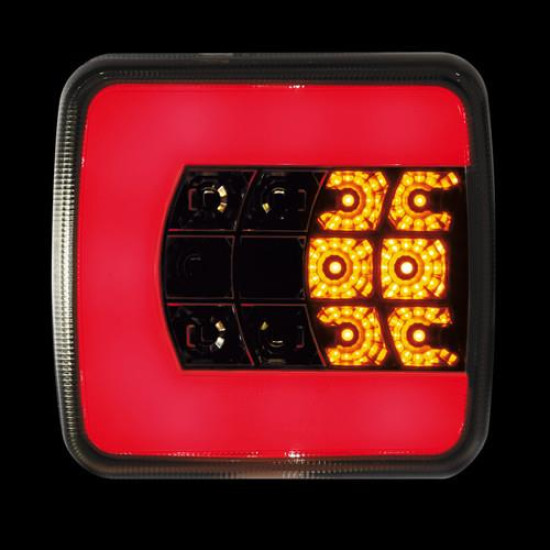 ΑΡΙΣΤΕΡΟ ΠΙΣΩ ΦΑΝΑΡΙ 12/24V C-LED LOOK (25 LED) - 1ΤΕΜ.