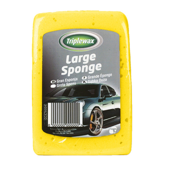 ΣΦΟΥΓΓΑΡΙ ΠΛΥΣΙΜΑΤΟΣ ΜΕΓΑΛΟ 16,5x11,5cm CARPLAN TRIPLEWAX LARGE SPONGE