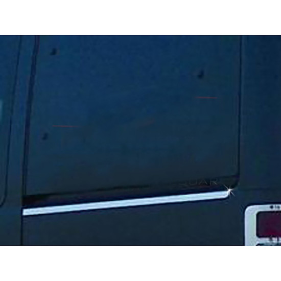 FORD TRANSIT CONNECT PANELVAN 02-14 ΠΛΑΙΝΟ ΠΡΟΣΤΑΤΕΥΤΙΚΟ TRIM ΣΥΡΟΜΕΝΗΣ ΠΟΡΤΑΣ (ΑΤΣΑΛΙ / ΧΡΩΜΙΟ) - 1 ΤΕΜ.