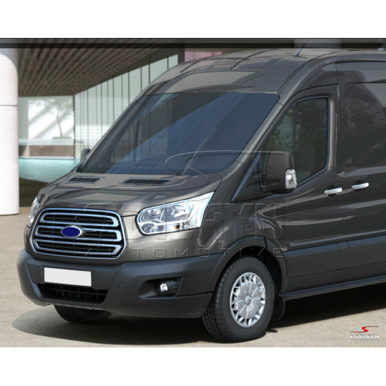 ΧΕΡΟΥΛΙΑ ΠΟΡΤΑΣ ΓΙΑ  ΧΡΩΜΙΟ ΜΕΤΑΛΛΙΚΑ ΓΙΑ FORD TRANSIT VAN 2014+ S-DIZAYN - 11 ΤΕΜ.