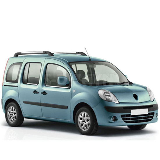 ΤΡΙΜ ΠΑΡΑΘΥΡΩΝ 4ΤΕΜ ΑΝΟΞ.ΑΤΣΑΛΙ ΧΡΩΜΙΟ ΓΙΑ RENAULT KANGOO MINI VAN/LAV 2008+