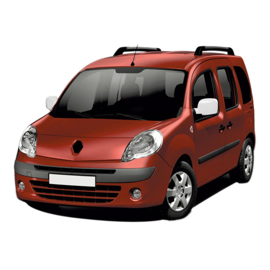 ΚΑΠΑΚΙΑ ΚΑΘΡΕΠΤΗ ΧΡΩΜΙΟΥ ΜΕΤΑΛΛΙΚΑ ΓΙΑ RENAULT KANGOO 2 08-13 Χρωμίου ABS