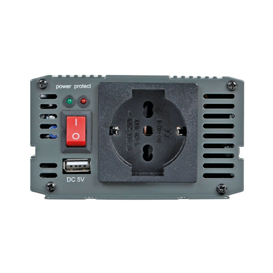 POWER INVERTER 300 ΜΕΤΑΤΡΟΠΕΑΣ 12V > 220V MAX POWER 300W - PEAK POWER 600W