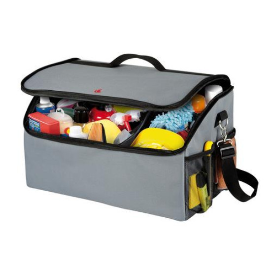 ΤΣΑΝΤΑ ORGANIZER ΠΟΡΤ ΜΠΑΓΚΑΖ TRUNK ORGANIZER ΑΔΙΑΒΡΟΧΟ (M) 2 ΘΕΣΕΩΝ+4 ΤΣΕΠΕΣ (49x30 cm)