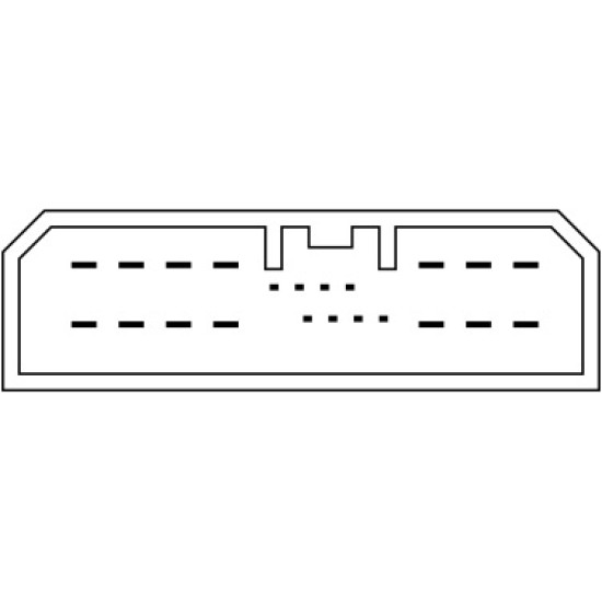 HONDA CITY 09-11 ΠΟΛΛΑΠΛΟΣ 22PIN ΔΙΑΚΟΠΤΗΣ ΠΑΡΑΘΥΡΟΥ orig.35750-TGD-H01