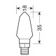 ΦΛΑΣ ΜΟΤΟ MICRO ΜΑΥΡΑ 12V SMD LED 35x18mm 2ΤΕΜ.