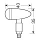 ΦΛΑΣ ΜΟΤΟ DROP 12V SMD LED (35x43mm) ΧΡΩΜΙΟ -2 ΤΕΜ.