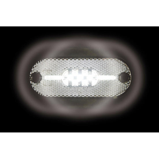 ΦΩΣ ΟΓΚΟΥ ΦΟΡΤΗΓΟΥ 24V 5LED 108x44mm ΛΕΥΚΟ ΑΔΙΑΒΡΟΧΟ LAMPA -1ΤΕΜ.