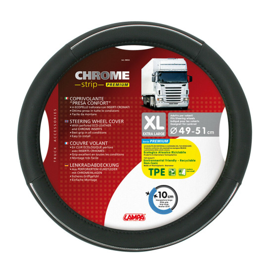 ΚΑΛΥΜΜΑ ΤΙΜΟΝΙΟΥ CROME STRIP XL 49-51