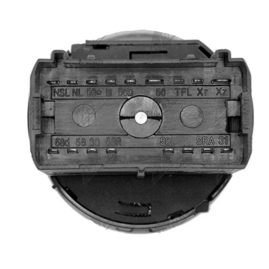 ΔΙΑΚΟΠΤΗΣ ΓΙΑ AUDI A4 B6 2000-2004 /A4 B7 2004-2007 17PIN ΦΩΤΩΝ (orig.8E0941531A)