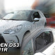 ΑΝΕΜΟΘΡΑΥΣΤΕΣ ΓΙΑ CITROEN DS3 3D 2010-2019 ΖΕΥΓΑΡΙ ΑΠΟ ΕΥΚΑΜΠΤΟ ΦΙΜΕ ΠΛΑΣΤΙΚΟ HEKO - 2 ΤΕΜ.