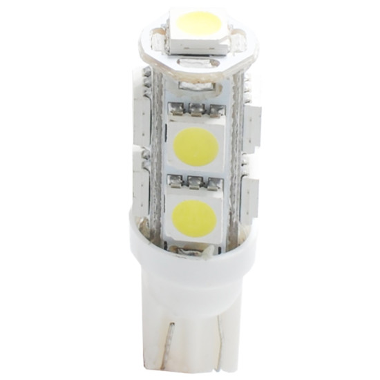 T10 W5W 12V W2,1x9,5d LED 9xSMD5050 ΛΕΥΚΟ (ΚΑΡΦΩΤΟ ΑΚΑΛΥΚΟ) 1ΤΕΜ. M-TECH