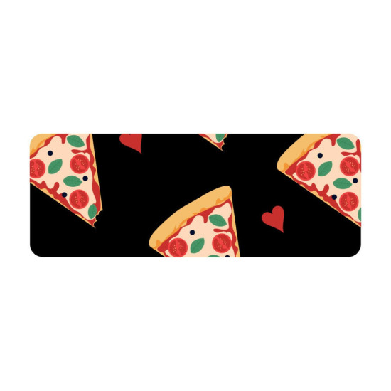 ΚΑΛΥΜΜΑ ΤΙΜΟΝΙΟΥ SKIN-COVER PIZZA (ΠΙΤΣΑ) 35/37cm (S) ΜΑΥΡΟ ΕΛΑΣΤΙΚΟ ΠΟΛΥΕΣΤΕΡΙΚΟ 2mm ΠΑΧΟΣ