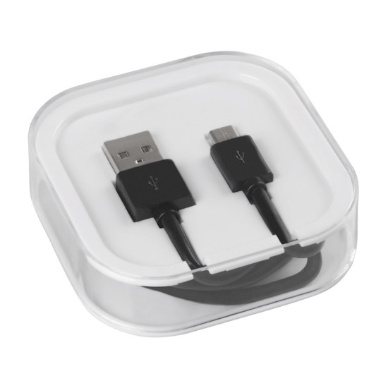 ΚΑΛΩΔΙΟ ΦΟΡΤΙΣΗΣ ΚΑΙ ΣΥΓΧΡΟΝΙΣΜΟΥ 100 cm MICRO USB ESSENTIALS LINE (ΜΑΥΡΟ)