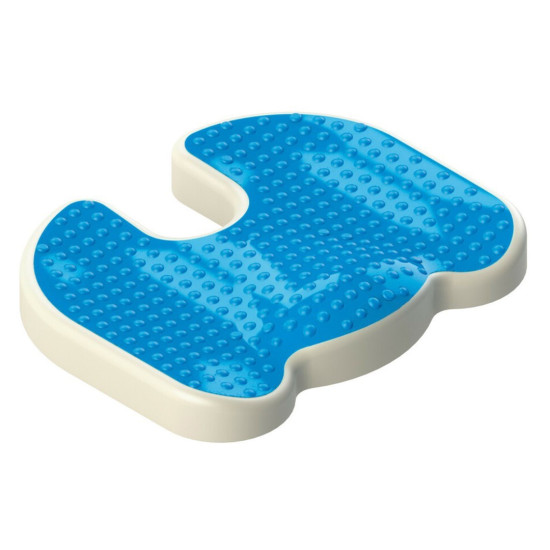 ΜΑΞΙΛΑΡΙ ΚΑΘΙΣΜΑΤΟΣ ERGO SEAT CONTOUR ΜΕ GEL ΚΑΙ ΑΦΡΟ MEMORY FOAM  (ΜΑΥΡΟ) - 1 ΤΕΜ.