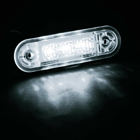 ΦΩΣ ΟΓΚΟΥ 3LED ΛΕΥΚΟ SMD 12/24V 85mm LAMPA - 20ΤΕΜ.