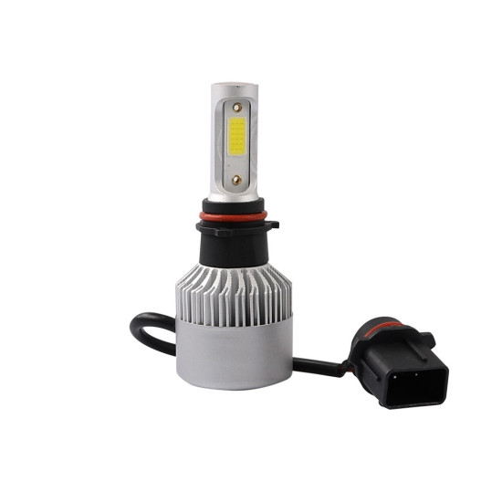 P13W LED SET C6 9-32V 6.500K 10.000lm 4 X 10W ΛΑΜΠΑ ΜΕ COB EPISTAR 1021 LED ΚΑΙ ΑΝΕΜΙΣΤΗΡΑΚΙ M-TECH - 2 ΤΕΜ.