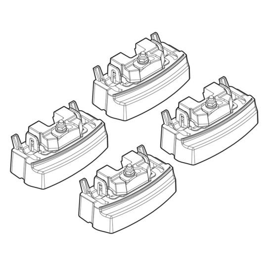 ΑΚΡΑ ΓΙΑ ΜΠΑΡΕΣ NORDRIVE ΓΙΑ MERCEDES CLA C117 4D 02/13+ KIT