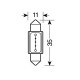 ΛΑΜΠΑΚΙ ΠΛΑΦΟΝΙΕΡΑΣ C5W 11x35mm