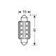 ΛΑΜΠΑΚΙ ΠΛΑΦΟΝΙΕΡΑΣ 15x41mm HYPER-LED 24