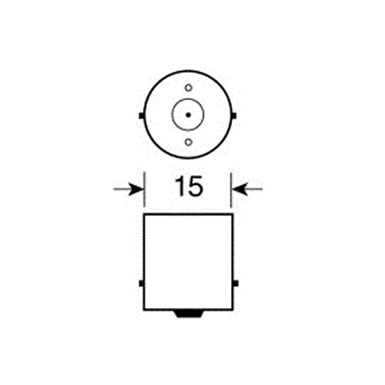 ΛΑΜΠΑ 12V/R10W 10 ΤΕΜ.