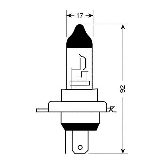 H4 BLU-XE  12V/100-90W 92mm 4.500Κ