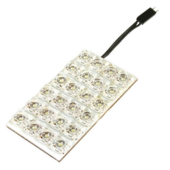 ΠΛΑΦΟΝΙΕΡΑ ΜΕ 24 LED (35x65mm)